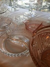 Candlewick glassware