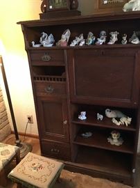 Drop front Desk/Cabinet