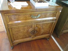 matching buffet with slight Asian flair