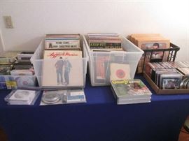 Albums, vinyls - quite a variety of rock & roll, easy listening, country, Time Life big band +++