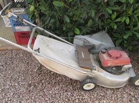 Honda gas powered mower