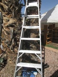This sale includes ladders of all sizes - extension and step ladders