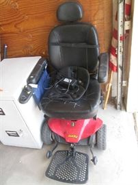 Jazzy mobility chair - upholstery a little worn - super bargain!