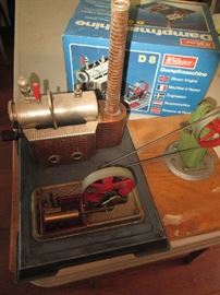 Wilesco D 8 1960's steam engine