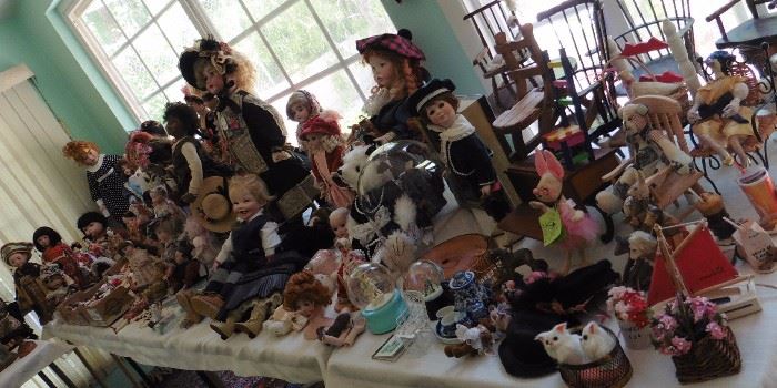 More dolls - a room full!