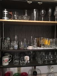 Large collection of random glassware!