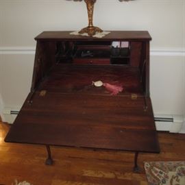 Slant Front inlaid Desk