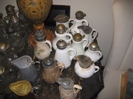 Lots of syrup containers