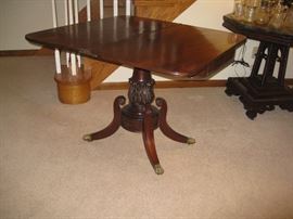 Victorian swivel top open approximately 4' X 4'