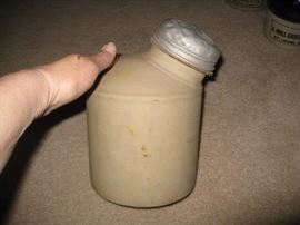 Vintage crock thermos