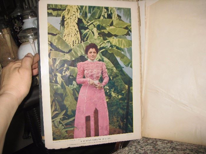 Inside book of Cuba