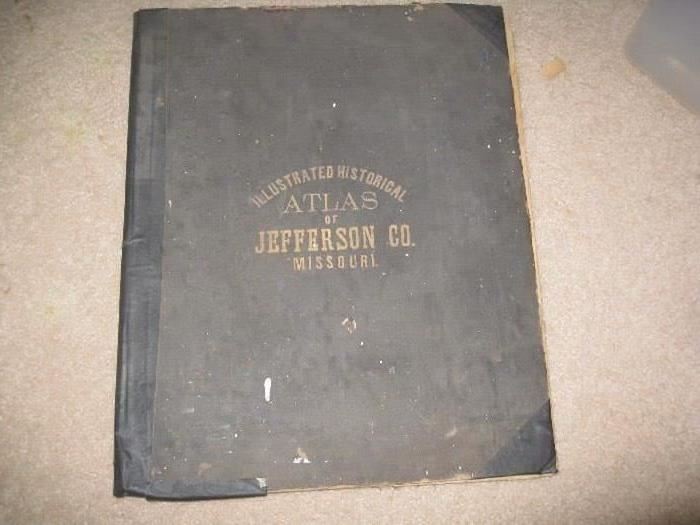 Large Atlas of Jefferson CO. MO