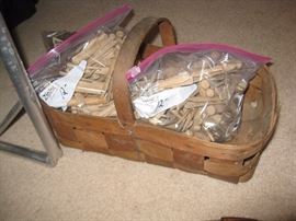 Vintage clothes pins