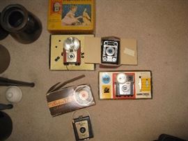 Vintage cameras
