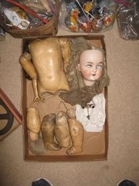 Queen Louise Doll head and limbs