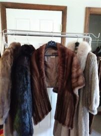 Several furs - Mink stole