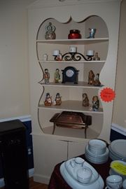 Ivory Shabby Corner Cabinet