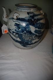 Unique Over sized Antique Tea Pot