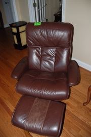 Ekrones Chair and Ottoman