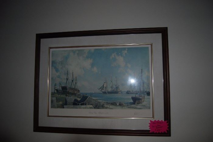 John Stobart Sailing Day Nantucket