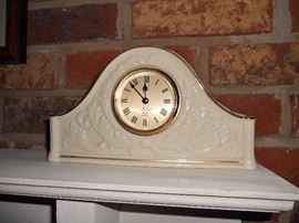 Small Lenox mantle clock