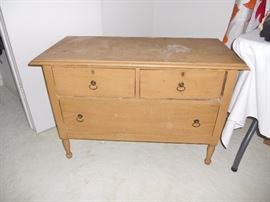 Low 3-Drawer chest--great do-it-yourself piece