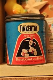 Vintage toys galore- Fisher Price, Lego, Tinkertoys, board games, dolls, trucks!
