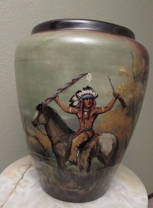 Museum quality one-of-a-kind ceramic pot by  Rick Wisecarver. Signed and dated