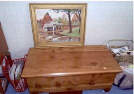 Reese Sale vintage cedar chest