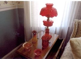 Reese Sale Ruby Moon Stars lamp