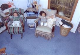 Reese Sale pair vintage childs platform rockers