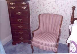 Reese Sale Pink Barrel Chair
