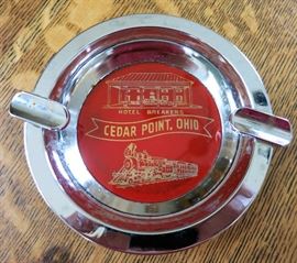 Cedar Point advertising ashtray