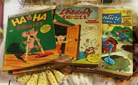 Vintage comic books