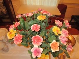 Porcelain flower stems