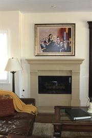 Original Artwork, Custom Coffee Table