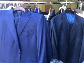 Up to Date Men's Suits, Fine Men's Clothing, Like new shirts xxl. Really Nice Dress Shoes in size 13. like new Cole-Hann, Ferragamo, Bruno Maglia & More!