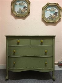 Bow Front Dresser