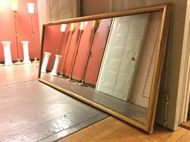 Giant! Antique Mirror with Gilt Frame!