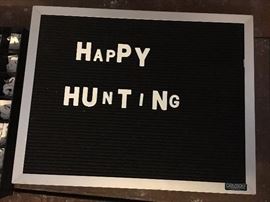 Happy Hunting! 