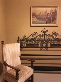 Cast Iron Headboard