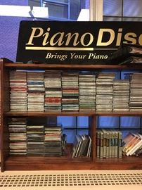 CD's and Piano Disks