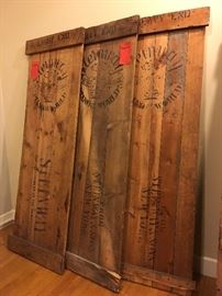 Steinway and Sons Piano Crate Pieces! Commercial Designers! Industrial Designers! Reclaimed Wood! 