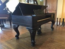 Steinway and Sons Square Antique Grand Piano 