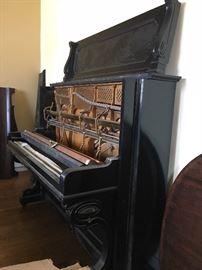 Steinway and Sons Upright Piano 