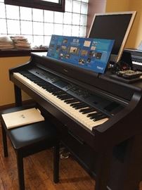 Roland RM700MD Mahogany Digital Entertainment Piano 