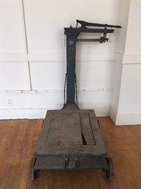 Fairbanks Grain Scale with Weights 