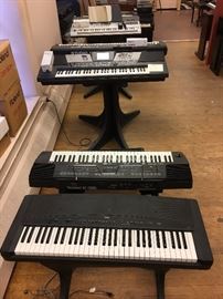 Yamaha, Roland and Technics Digital Pianos! New Old Stock! Stands, Music Stands, Benches and Accessories!