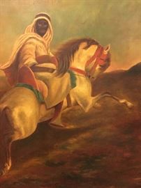 Schreyer Oil Painting Detail 