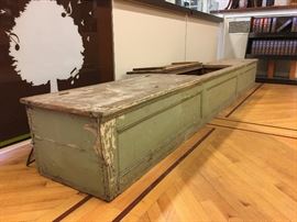 Antique Storage Bench 